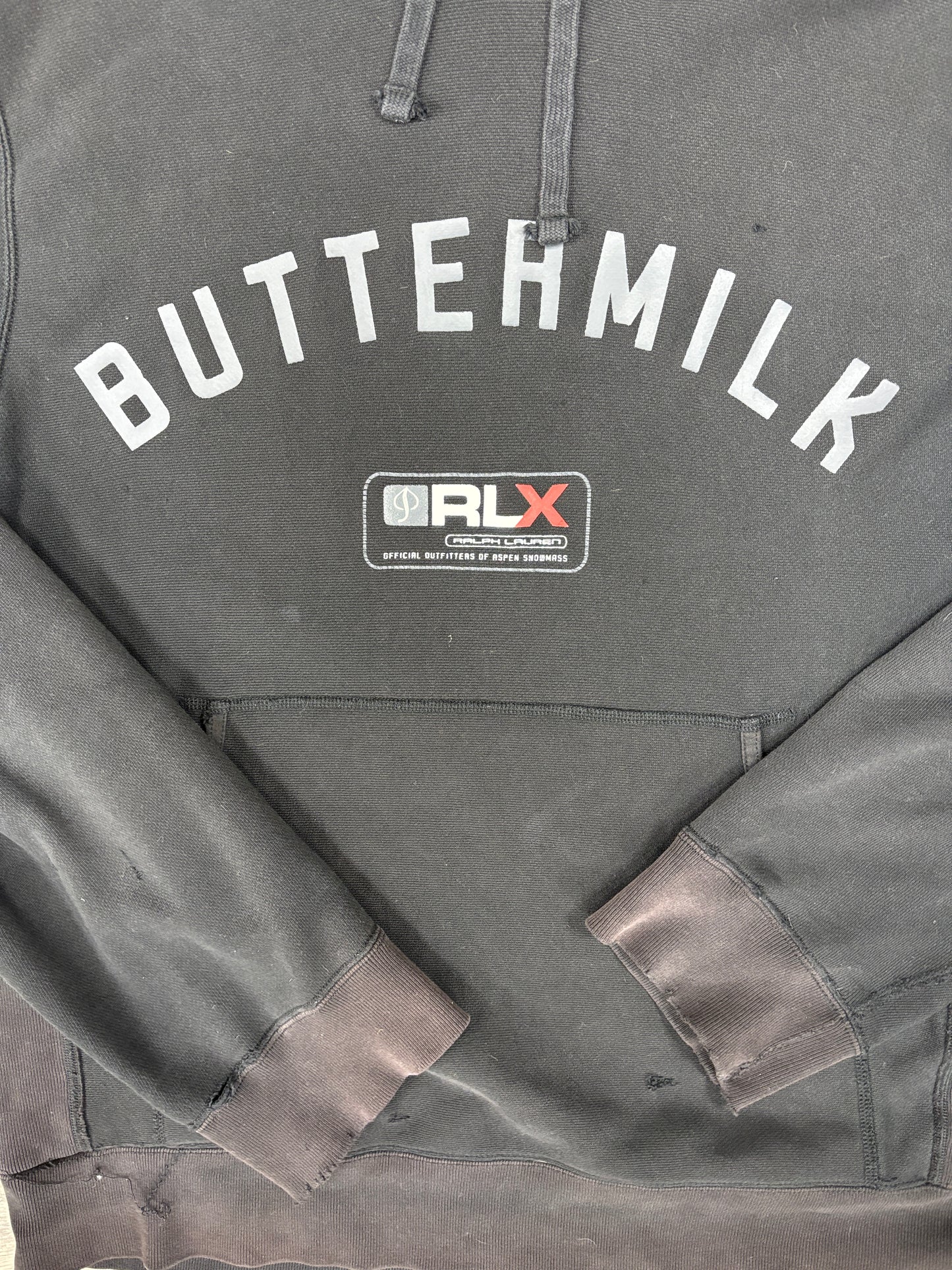 XL - Polo RLX buttermilk X-games hoodie