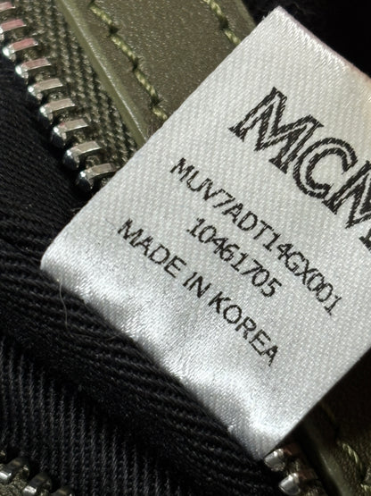 MCM Green Nylon Duffle bag