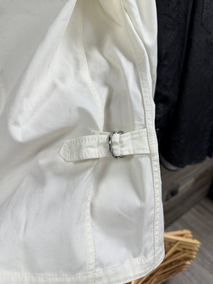 M - Ralph Lauren Purple Label Fireman Clasp White Jacket