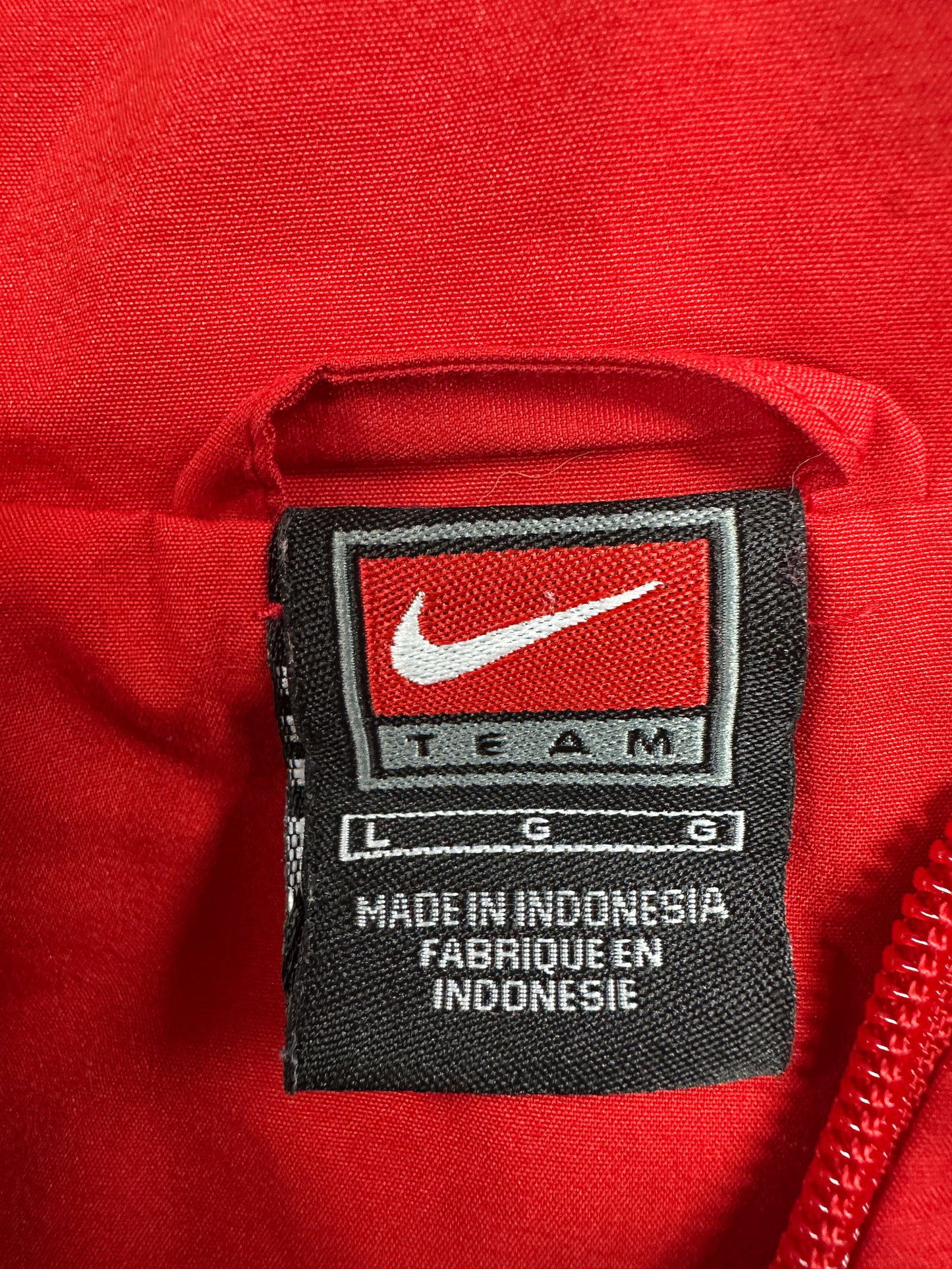 L-Vintage Nike Georgia Bulldogs Zip Jacket