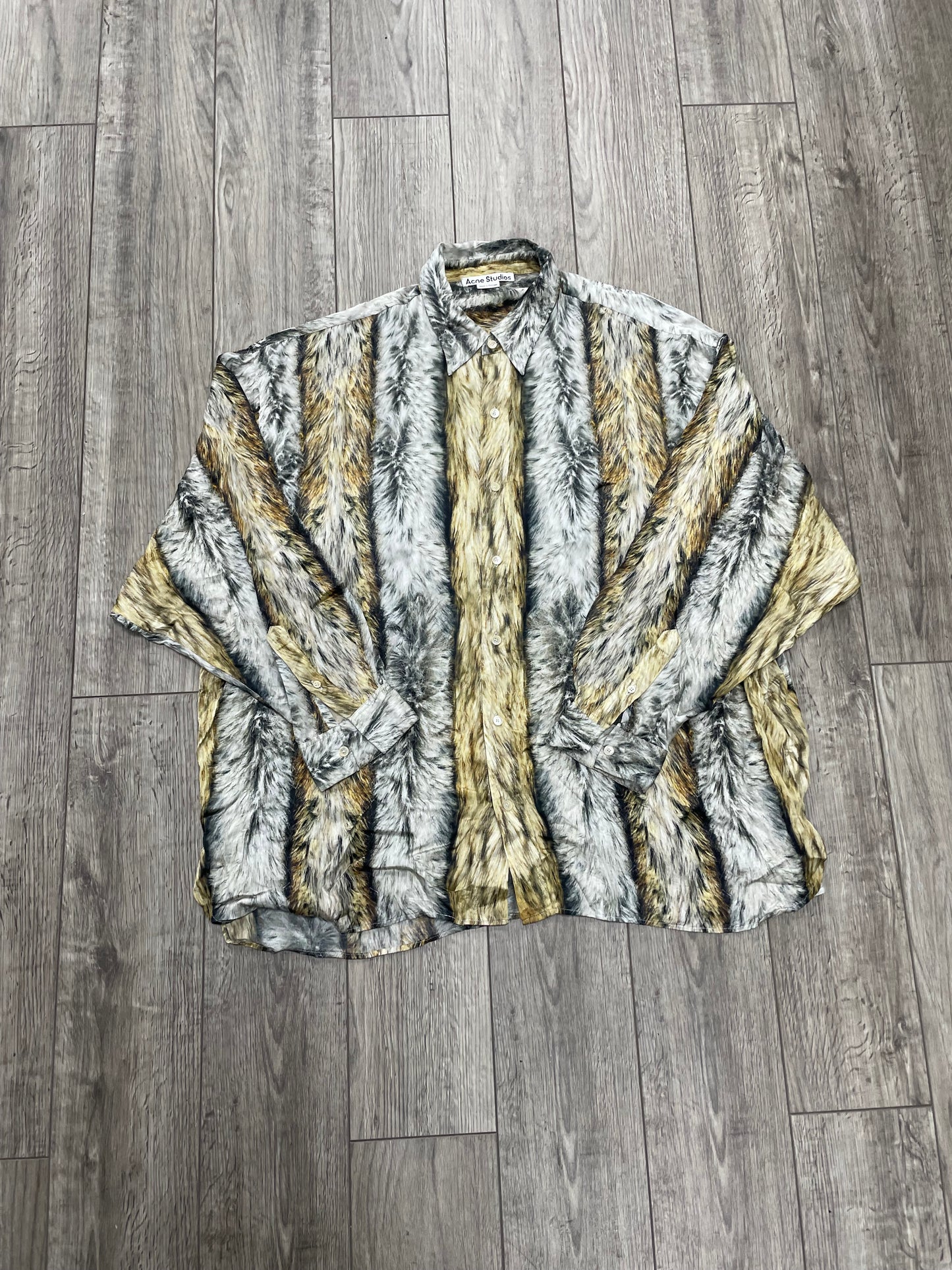 Acne Studios Printed Satin Size 50(2XL)