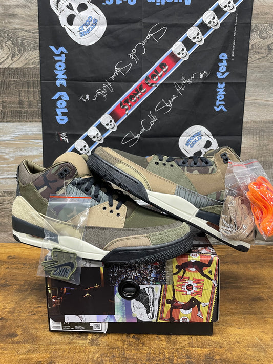 14 - Nike Air Jordan 3 Retro "Patchwork" sneakers