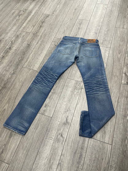 RRL Selvedge Denim Waist 28in