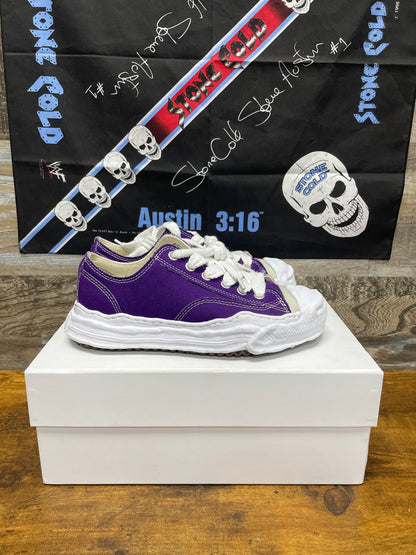 Maison Mihara Yasuhiro Hank OG Sole Canvas Low Purple 40/8