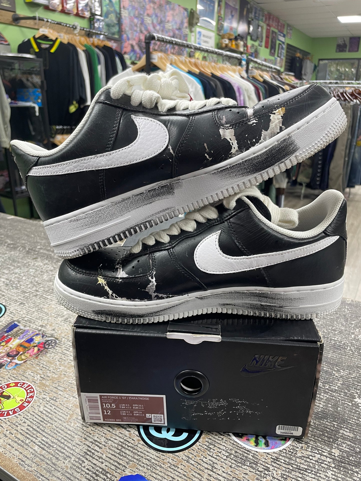 Nike Air Force 1 G-Dragon Peaceminusone Para-Noise Size 10.5