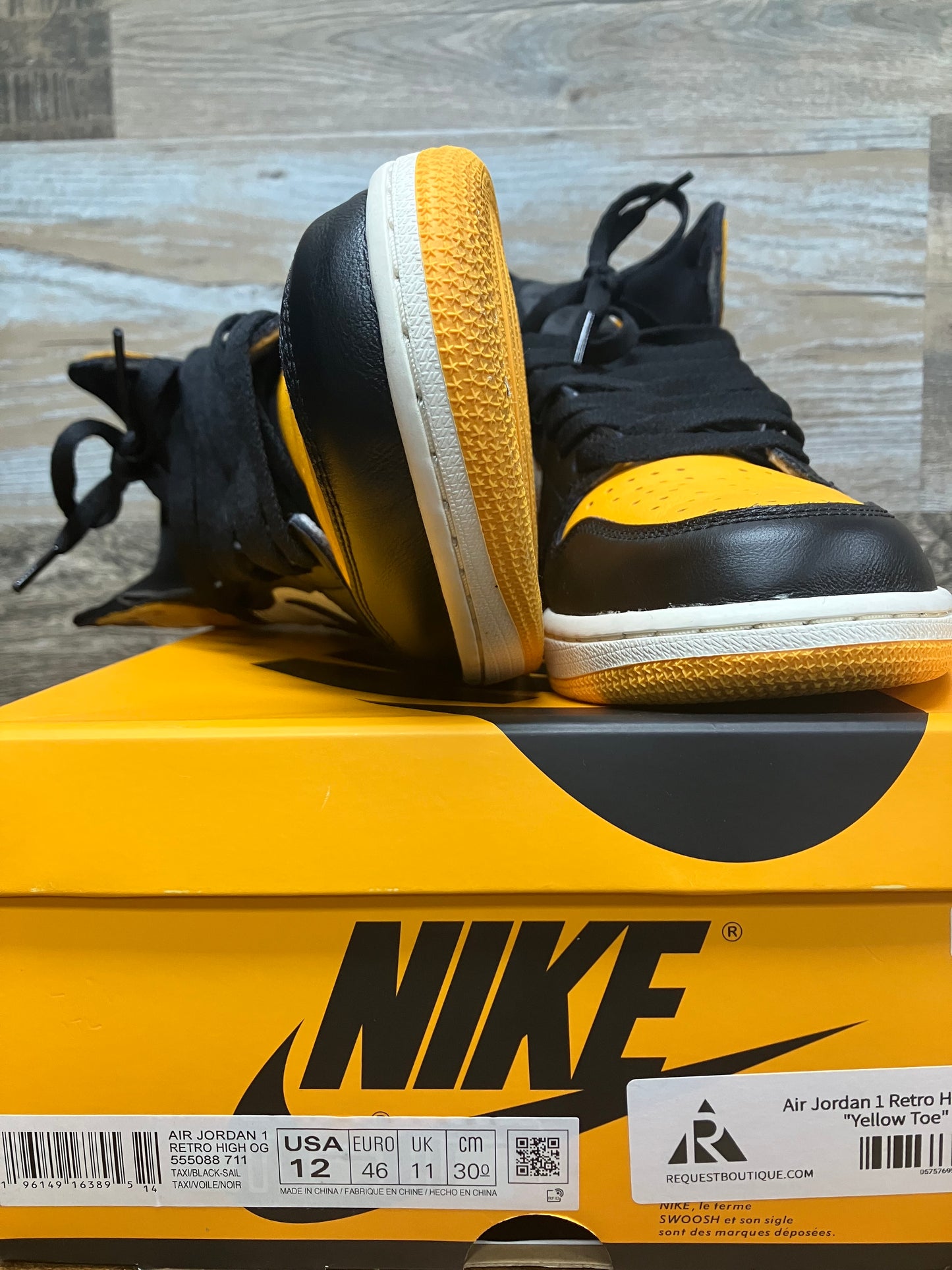 Air Jordan 1 High Taxi 12