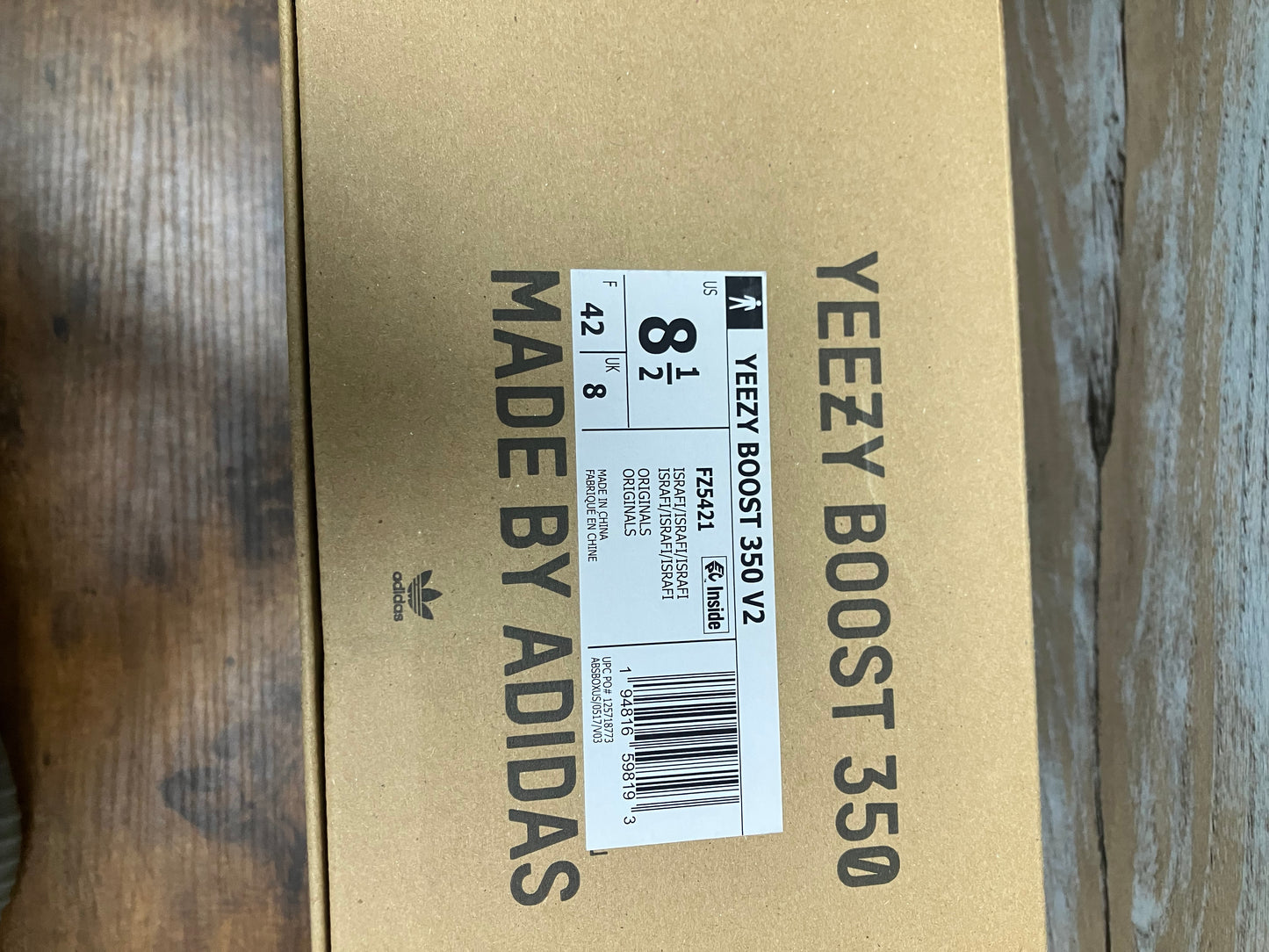 Adidas Yeezy Boost 350 V2 Low Israfil 8.5