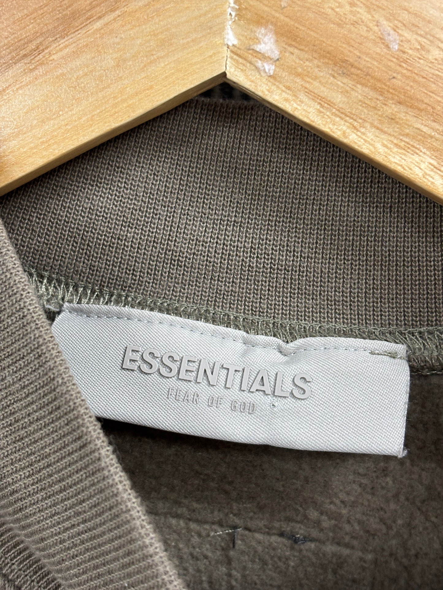 S - Essentials relaxed crewneck smoke