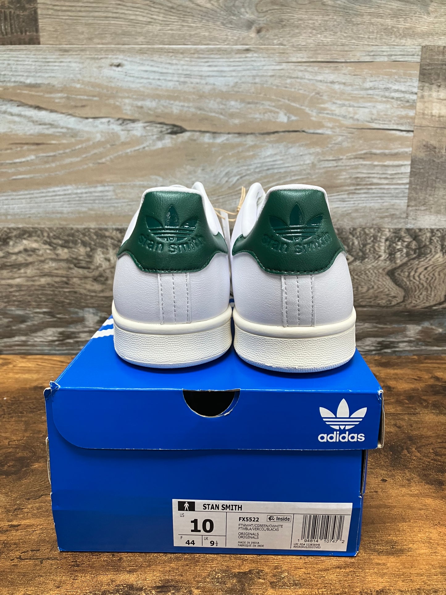 Adidas Stan Smith Green Size 10