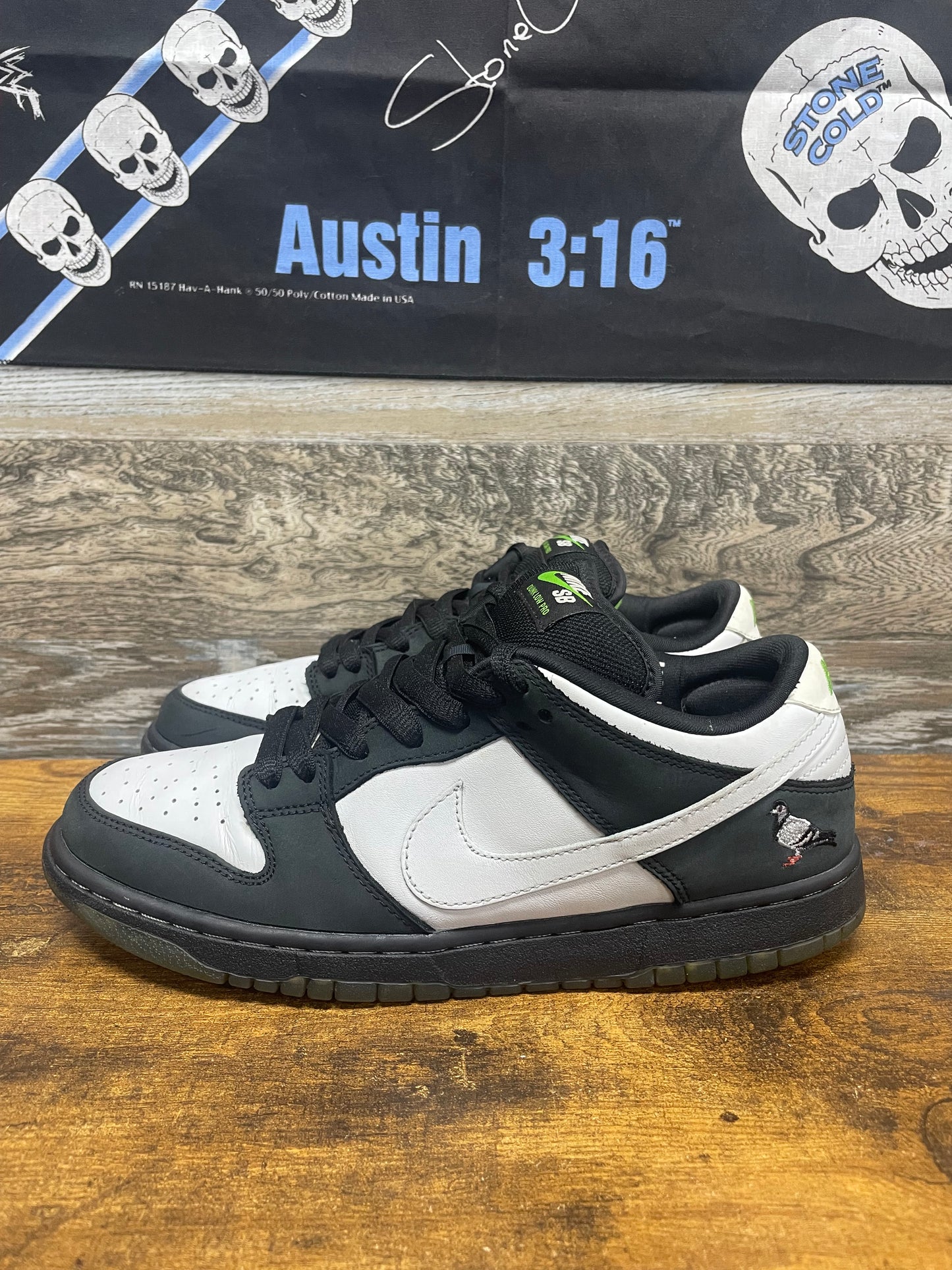 Jeff Staple x Nike Dunk Low Pro SB 'Panda Pigeon' 8.5