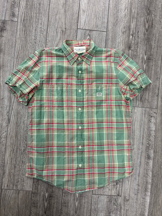 Denim & Supply Ralph Lauren Plaid Green Shirt L