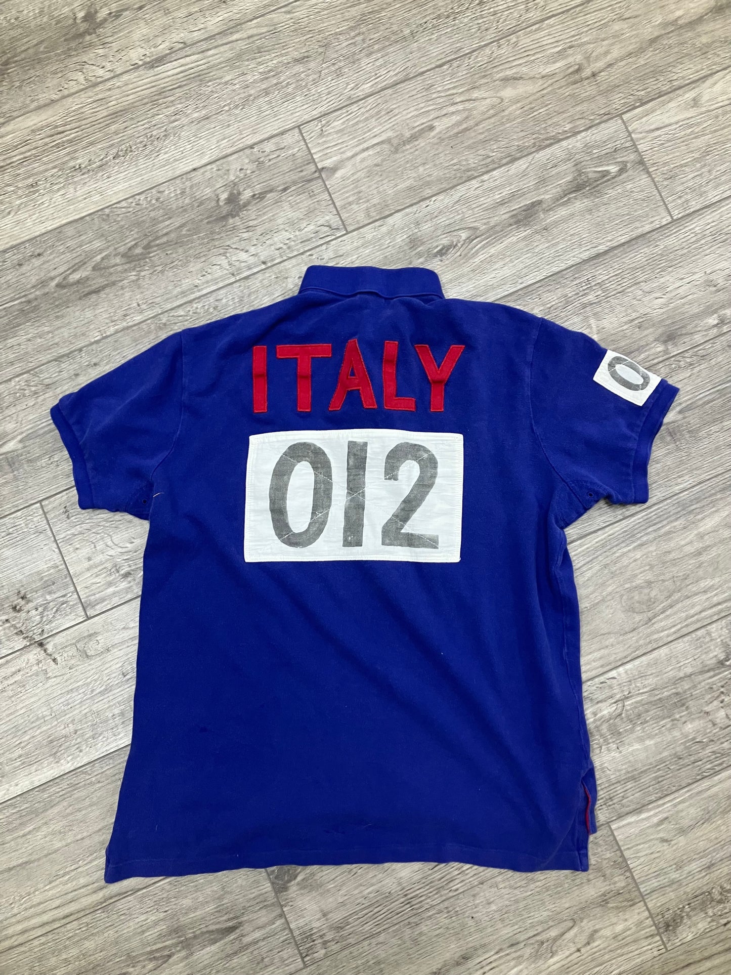 Ralph Lauren Italy Track and Field Polo L