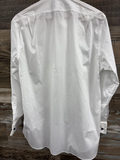 M- Polo by Ralph Lauren tuxedo pleated shirt