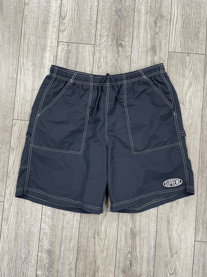 Supreme Nylon Painter Shorts Black SS22