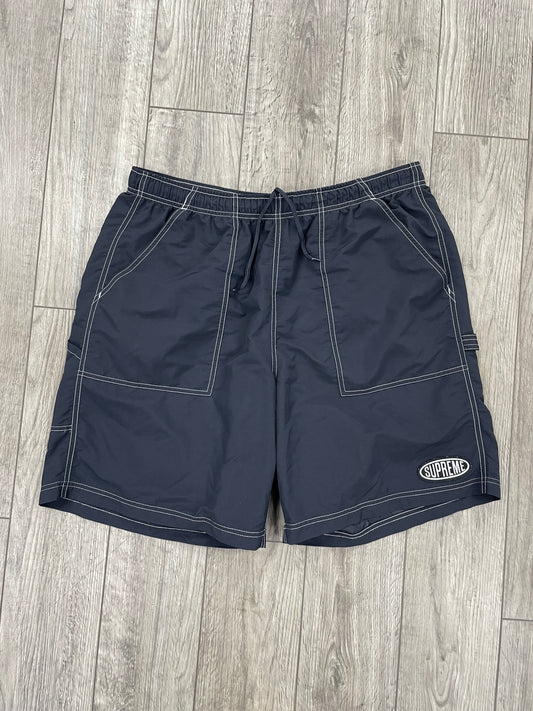 Supreme Nylon Painter Shorts Black SS22