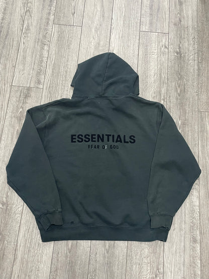 L - FOG Black Essentials Hoodie