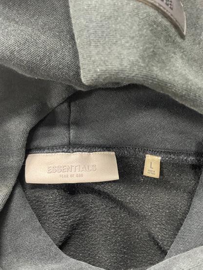 L - FOG Black Essentials Hoodie