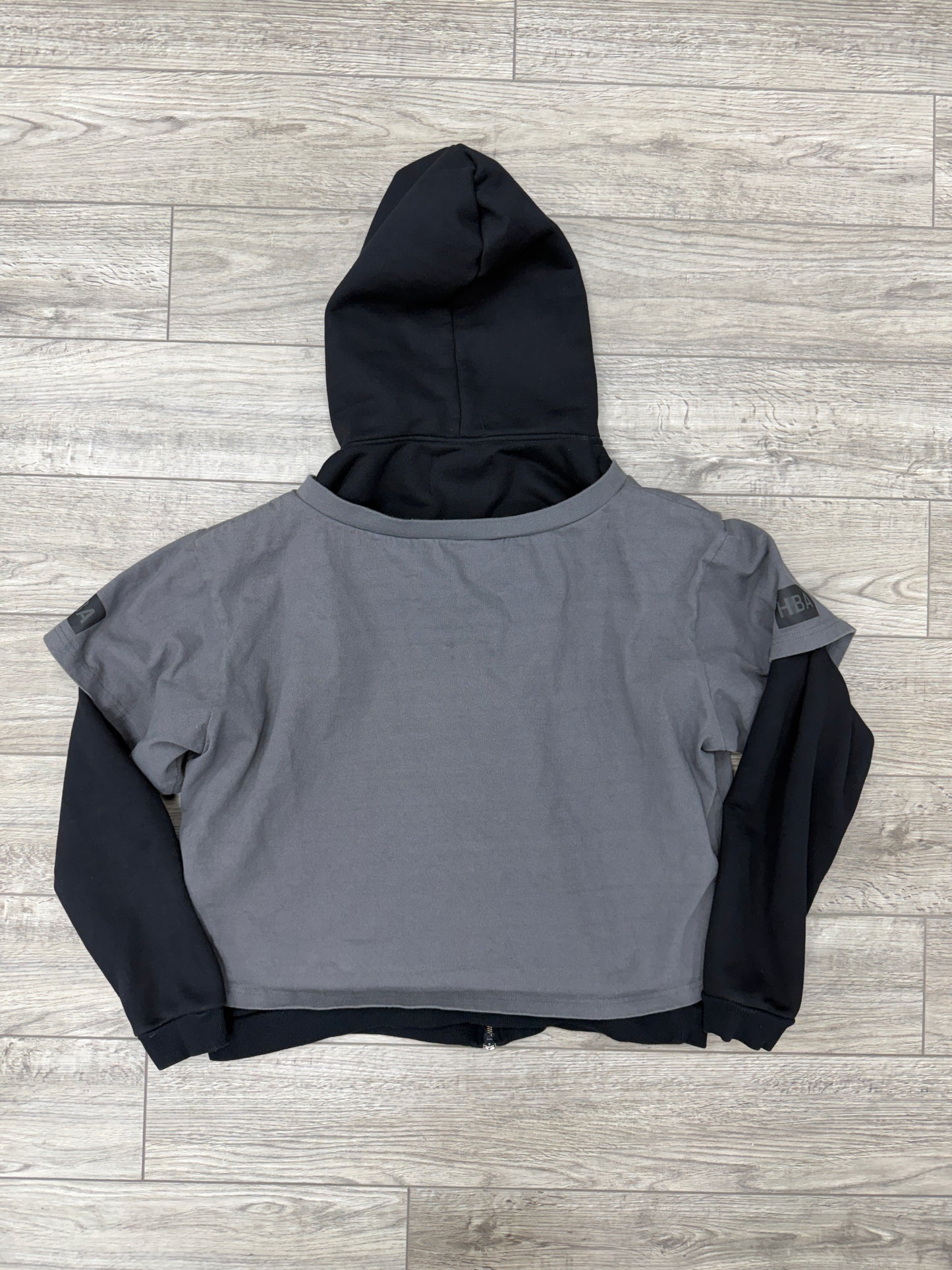 XL - HBA Hood By Air Double Layered Zip up Hoodie