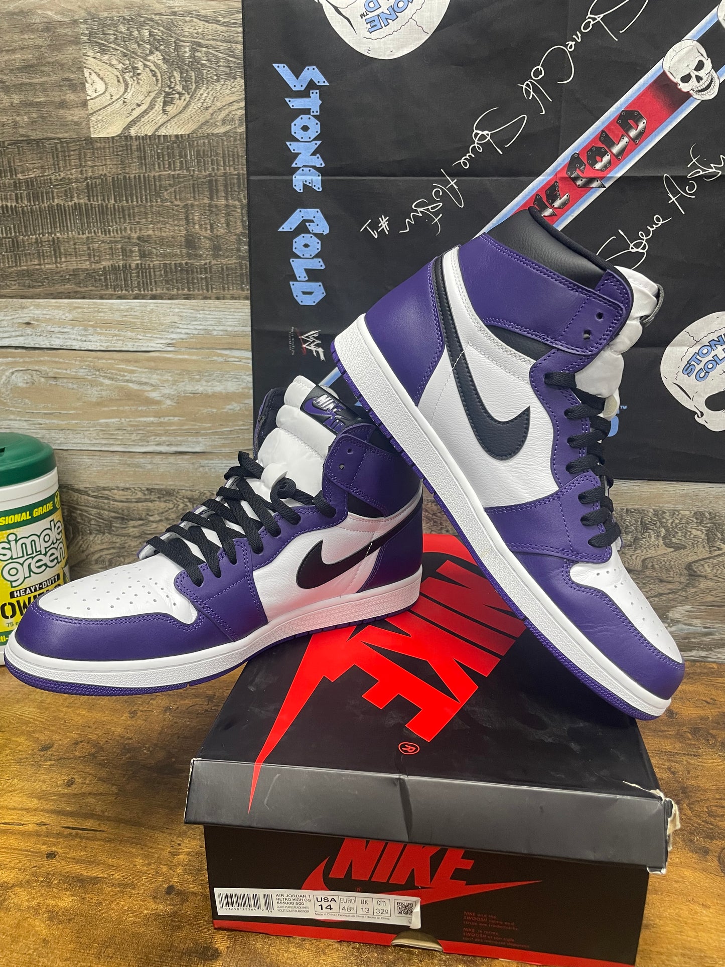 14 - Nike Air Jordan 1 Retro High OG "Court Purple" sneakers