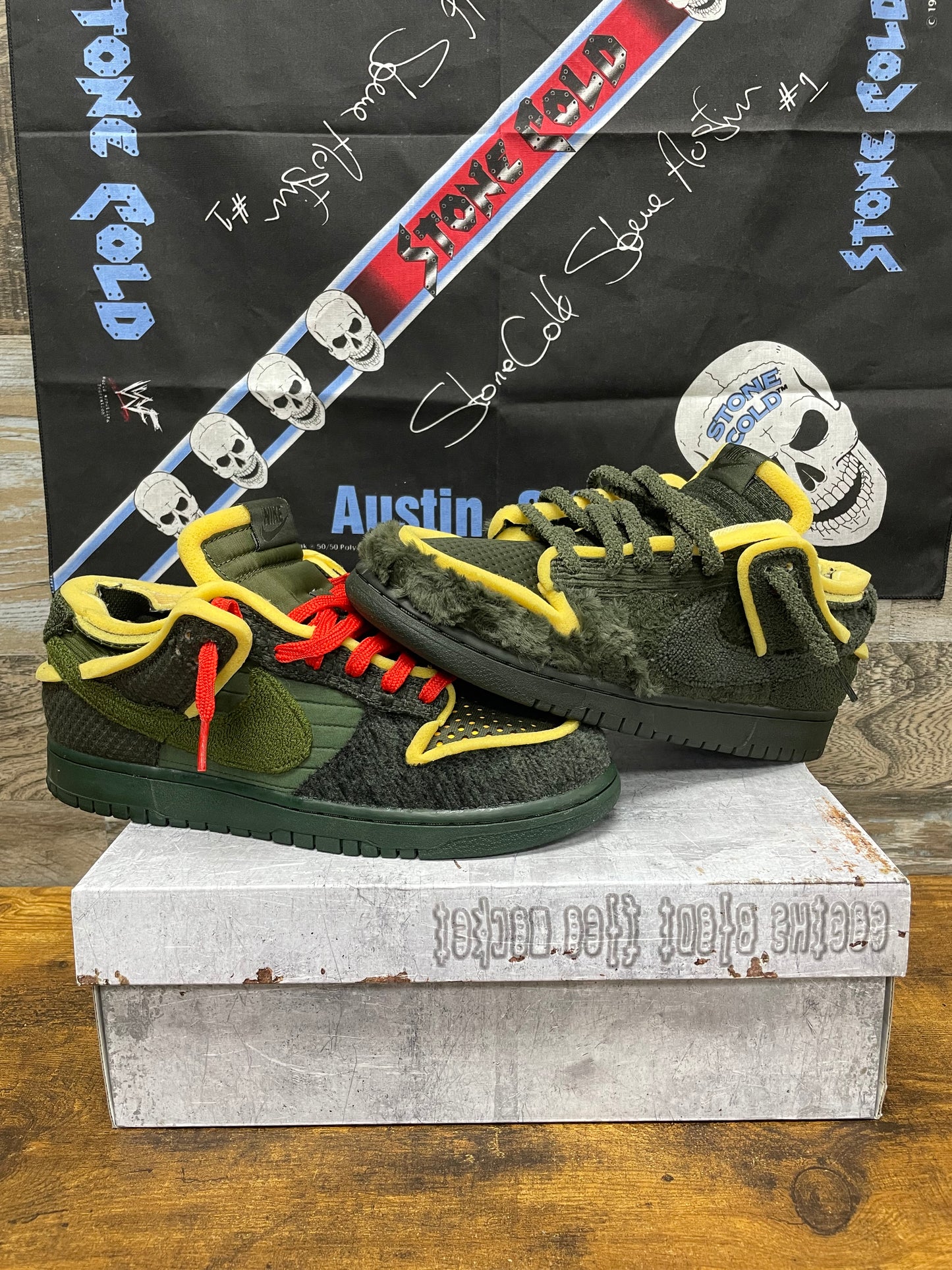 Nike Dunk Low CPFM Swamp Sponge Sequoia 9