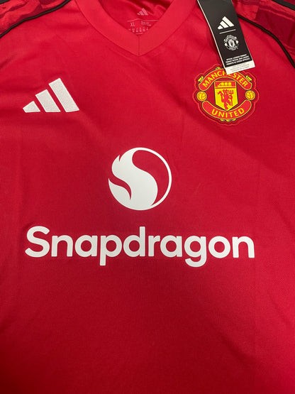 XL - Adidas Manchester United 2025/2026 Home Jersey