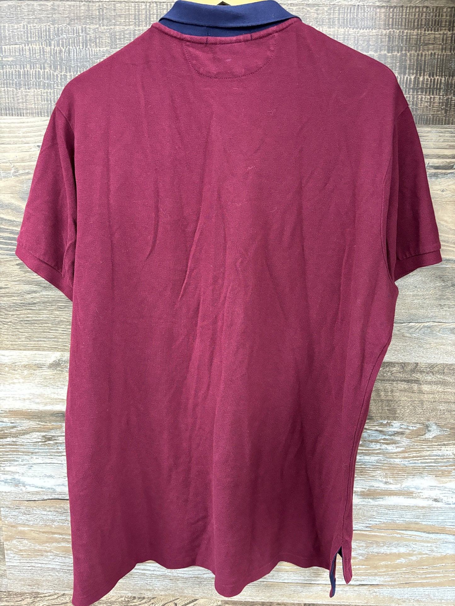 Polo Ralph Lauren burgundy stripe XL