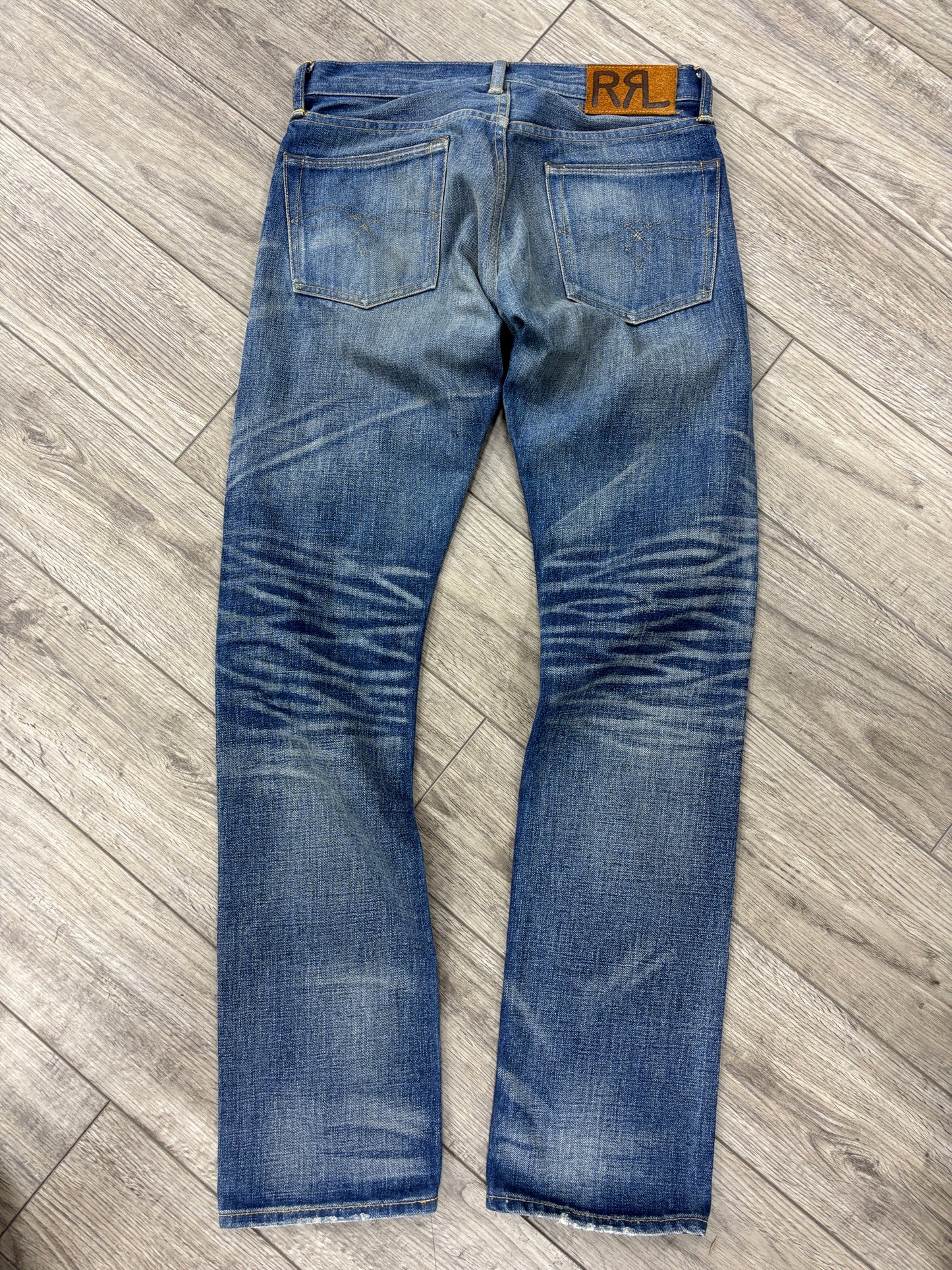 28x32 RRL Vintage Selvedge Straight  jeans