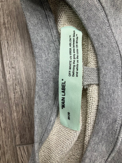 Off White Checkered Crewneck Size Medium
