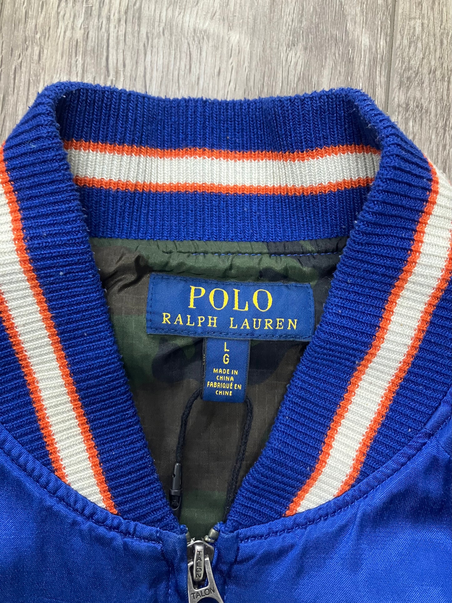 Polo Ralph Lauren Moonshot Ralph's Tigers '67 satin varsity L