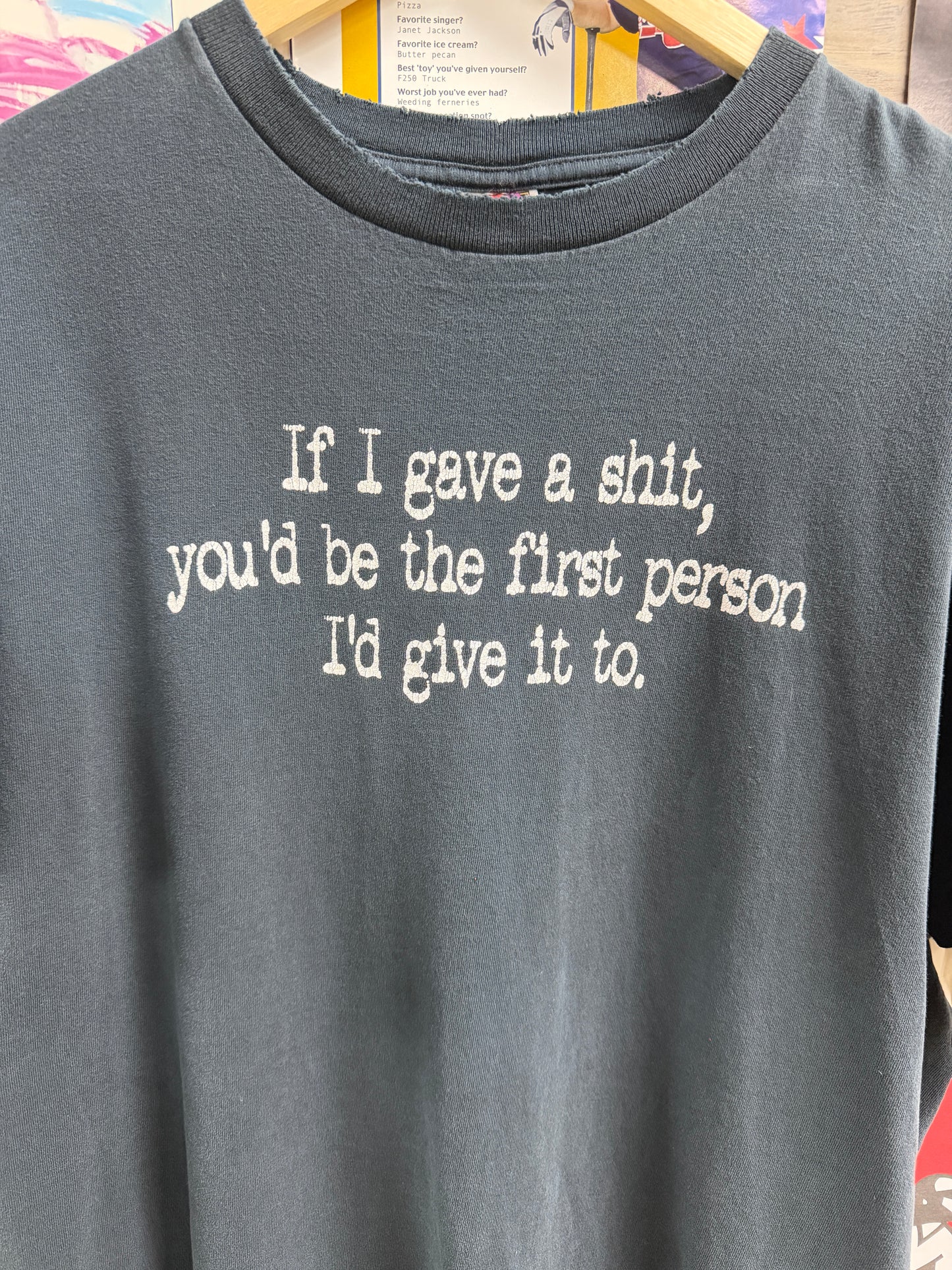 XL - Vintage Humor Tee Distressed