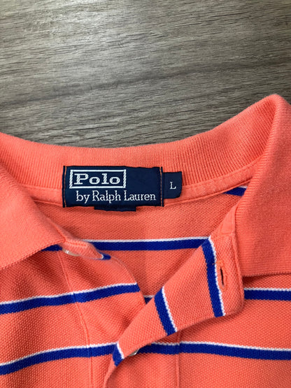 Polo Striped Button Up Size L