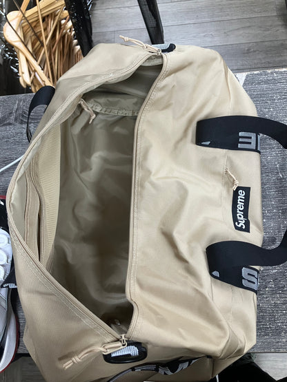 Supreme Tan Duffle Bag SS18