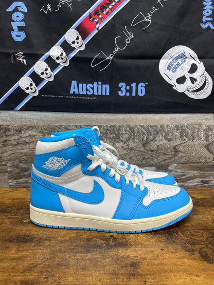 Nike Air Jordan 1 Retro High OG Mens UNC Reimagined Blue White 9.5