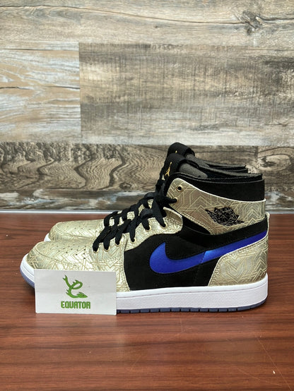 Nike Air Jordan 1 Zoom Air CMFT Gold Laser Size 10