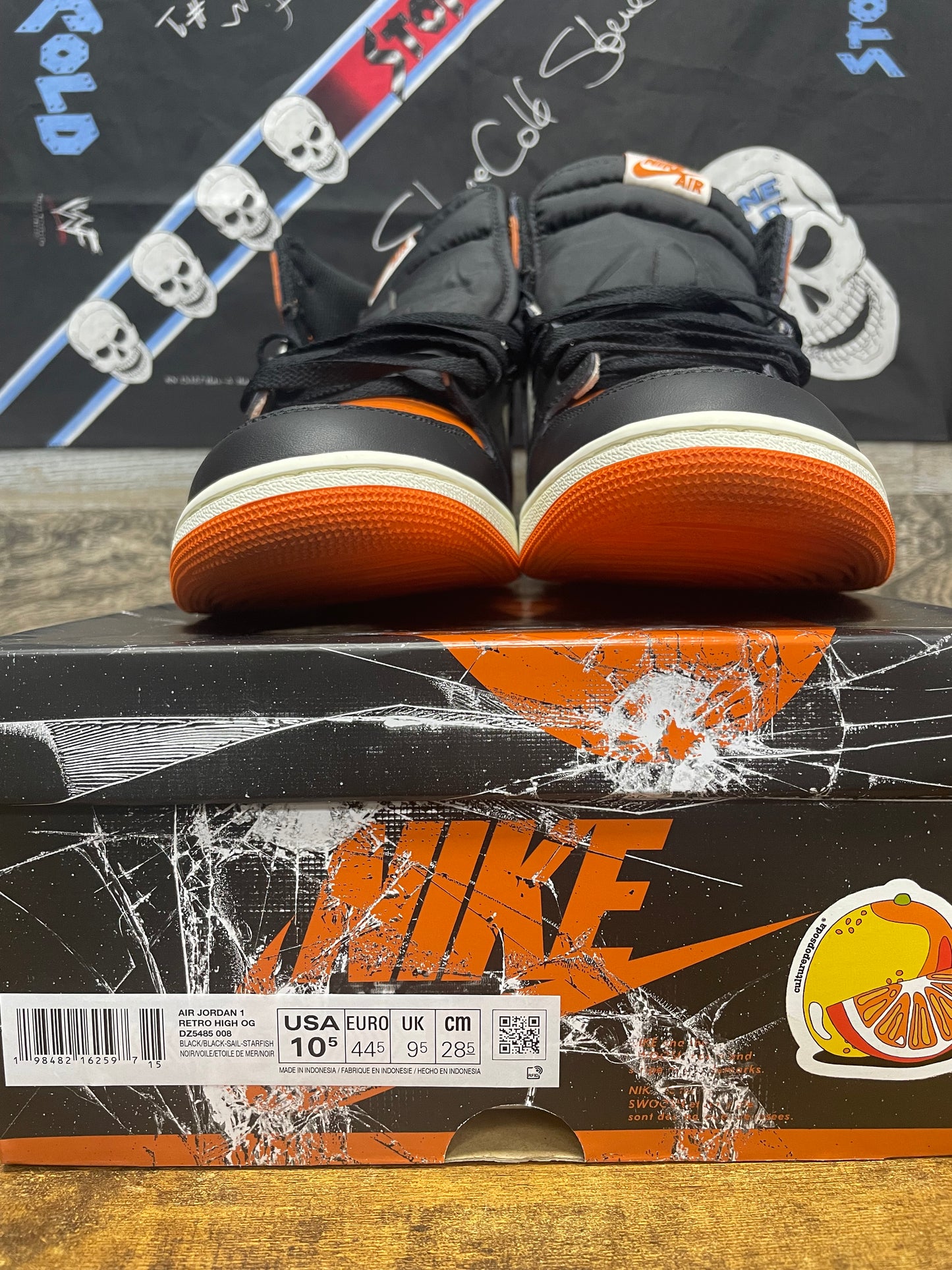 10.5 - Air Jordan 1 Retro High OG Shattered Backboard