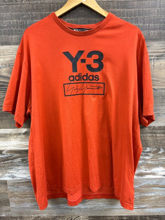 XXL- Y-3 Orange logo tee