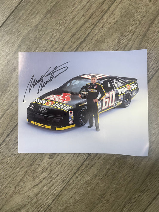 OS - Vintage Mark Martin NASCAR Poster