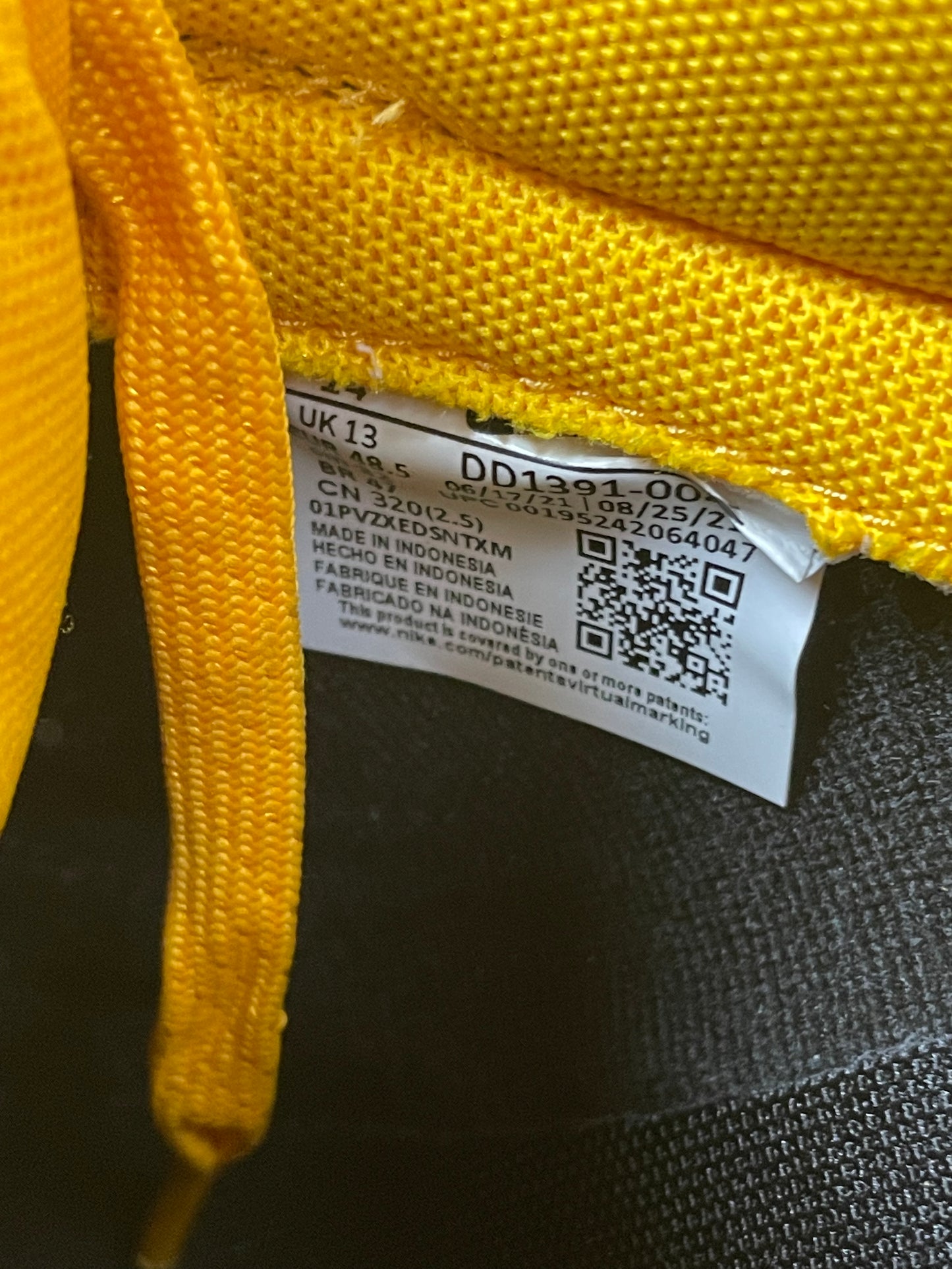 14 - Nike Dunk Low Goldenrod sneakers