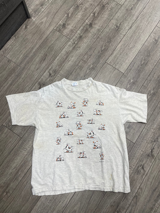 XL-Vintage Cows in Love Tee