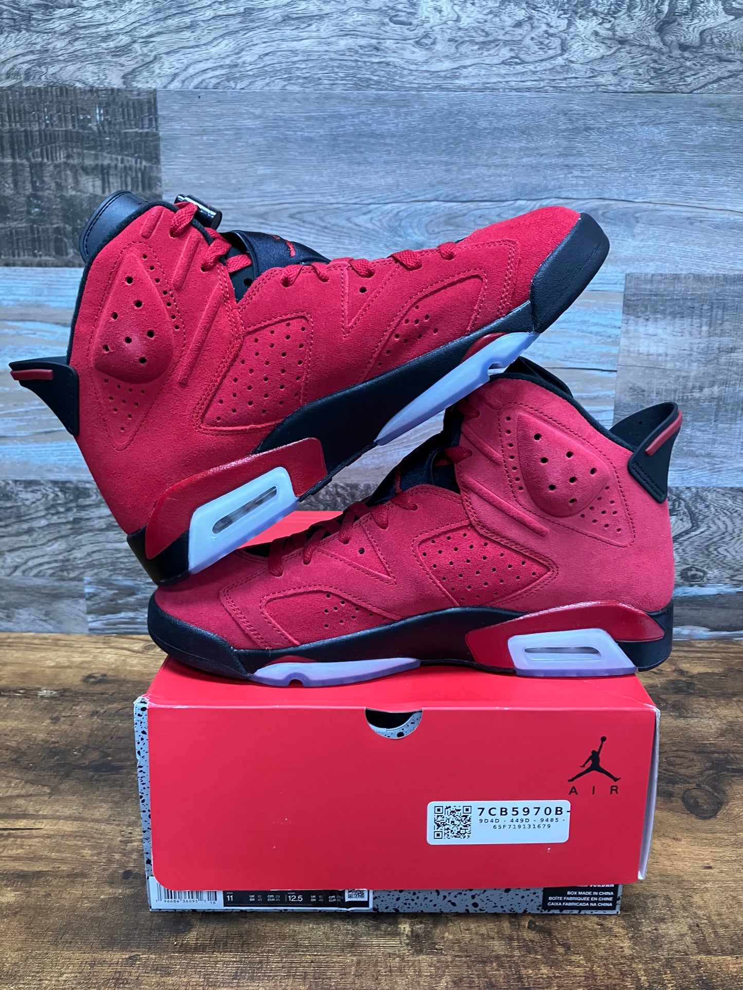 Jordan 6 Toro Bravo Size 11