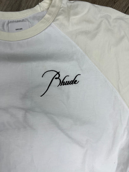 L - Rhude Cream Tee