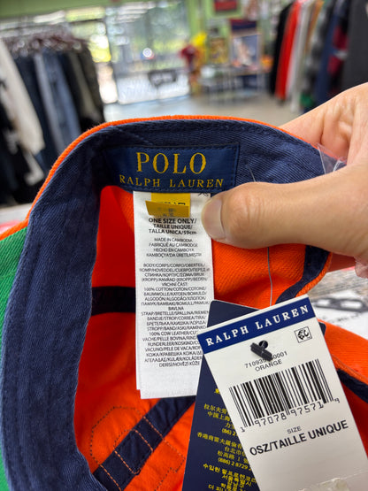 Polo Ralph Lauren Orange P Logo hat