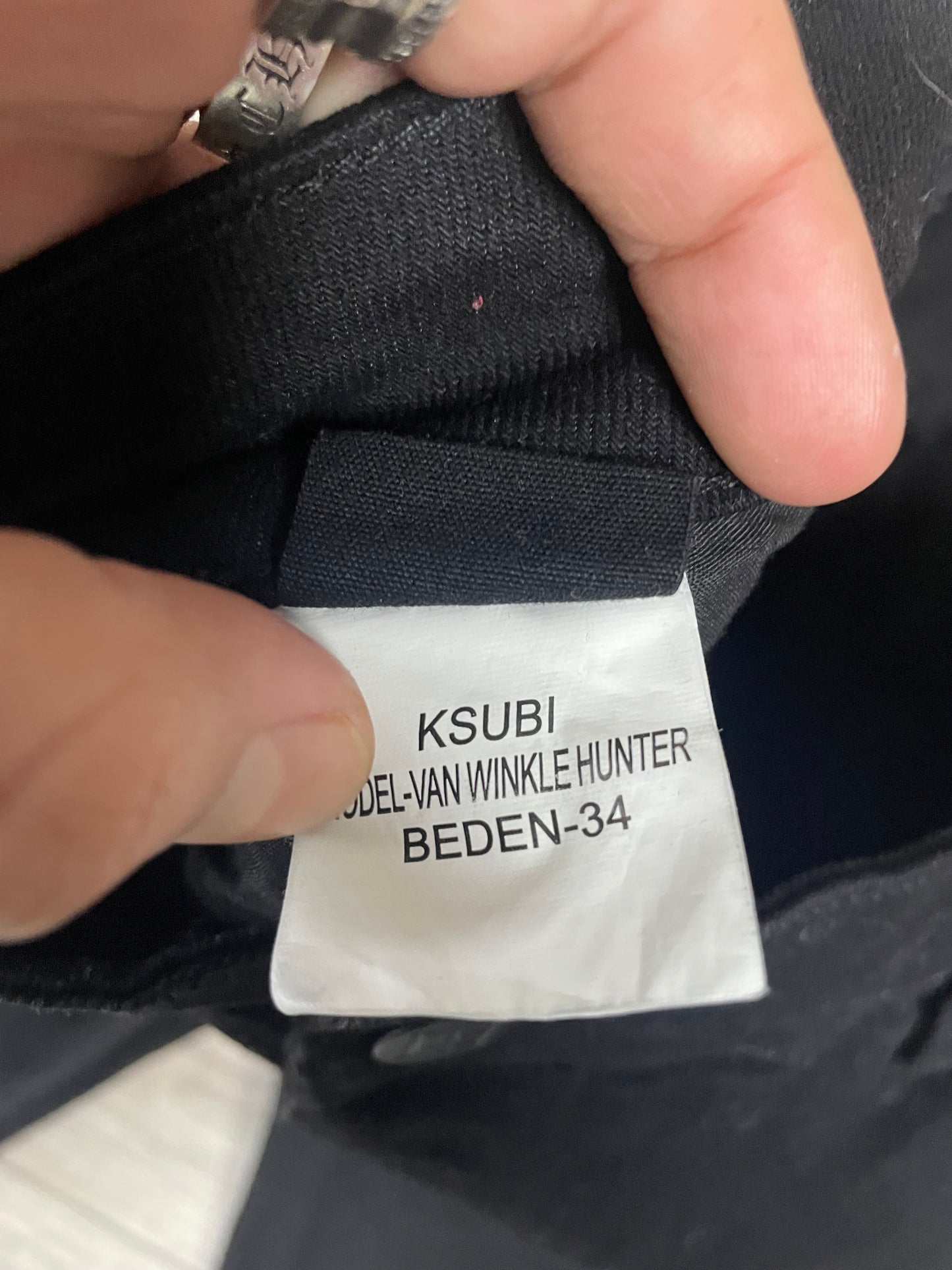 34 - Ksubi Van Winkle skinny jeans