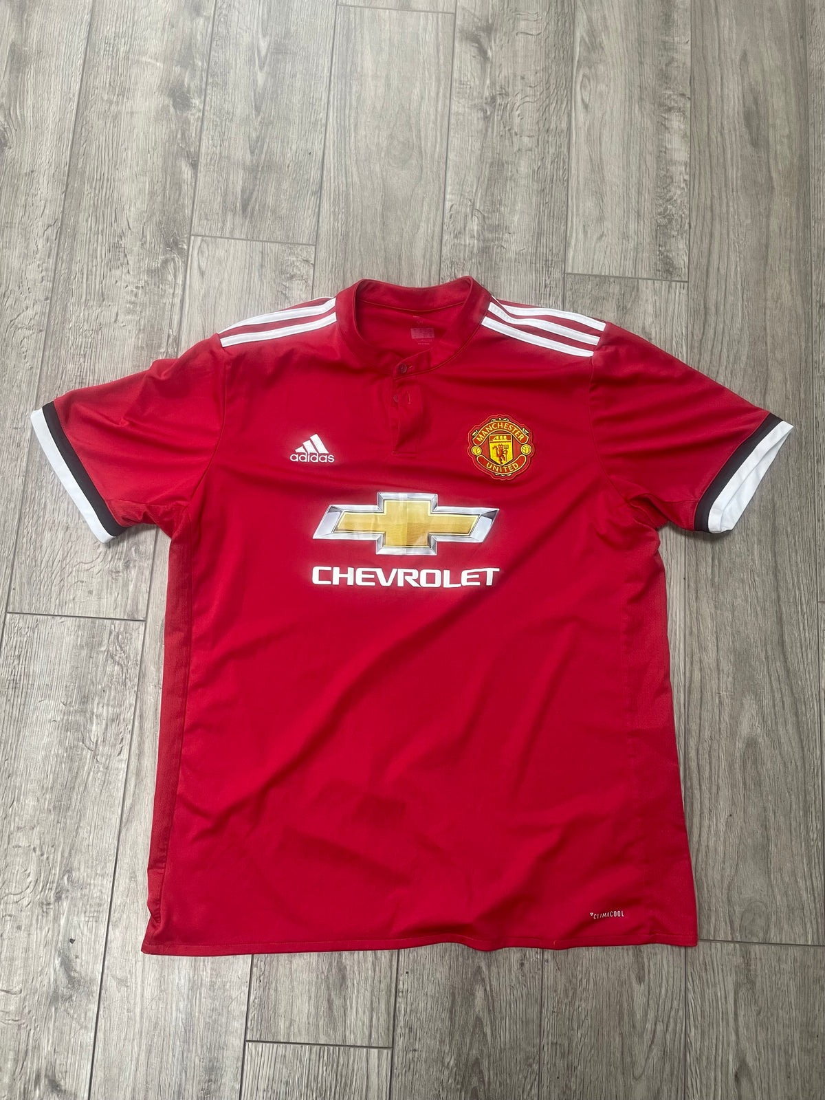 Manchester United 2017-18 Home Jersey XL