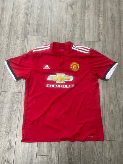 Manchester United 2017-18 Home Jersey XL