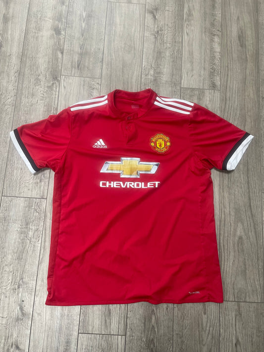 Manchester United 2017-18 Home Jersey XL