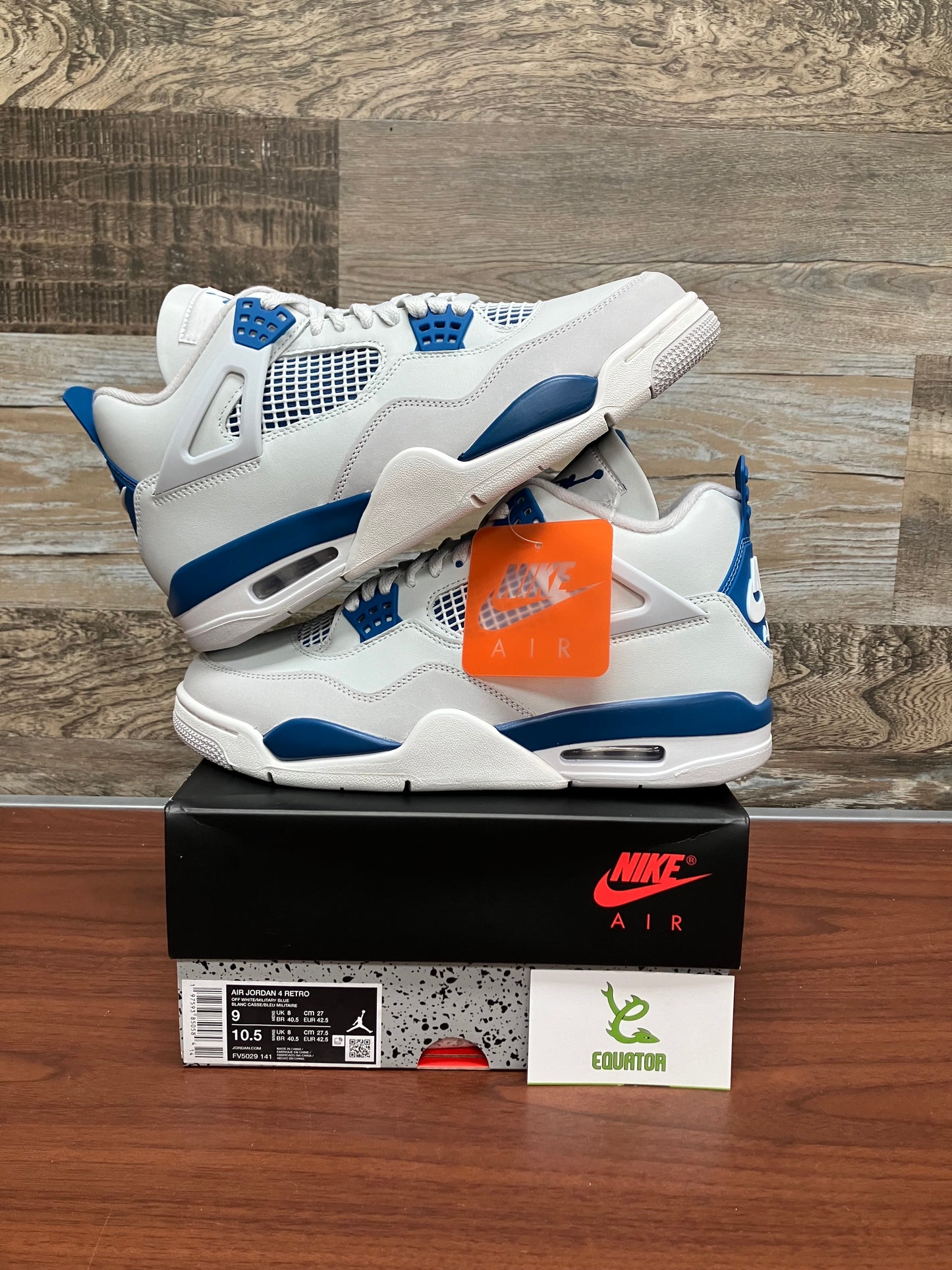 Jordan 4 Military Blue 9