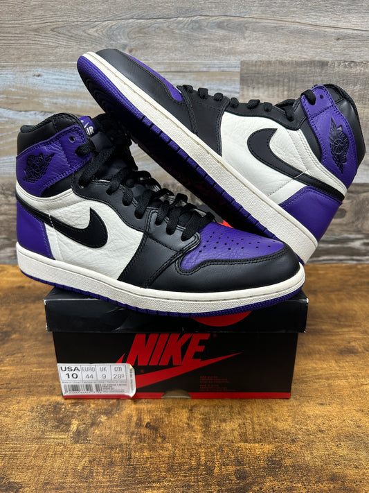 Jordan 1 High court Purple 1.0 Size 10