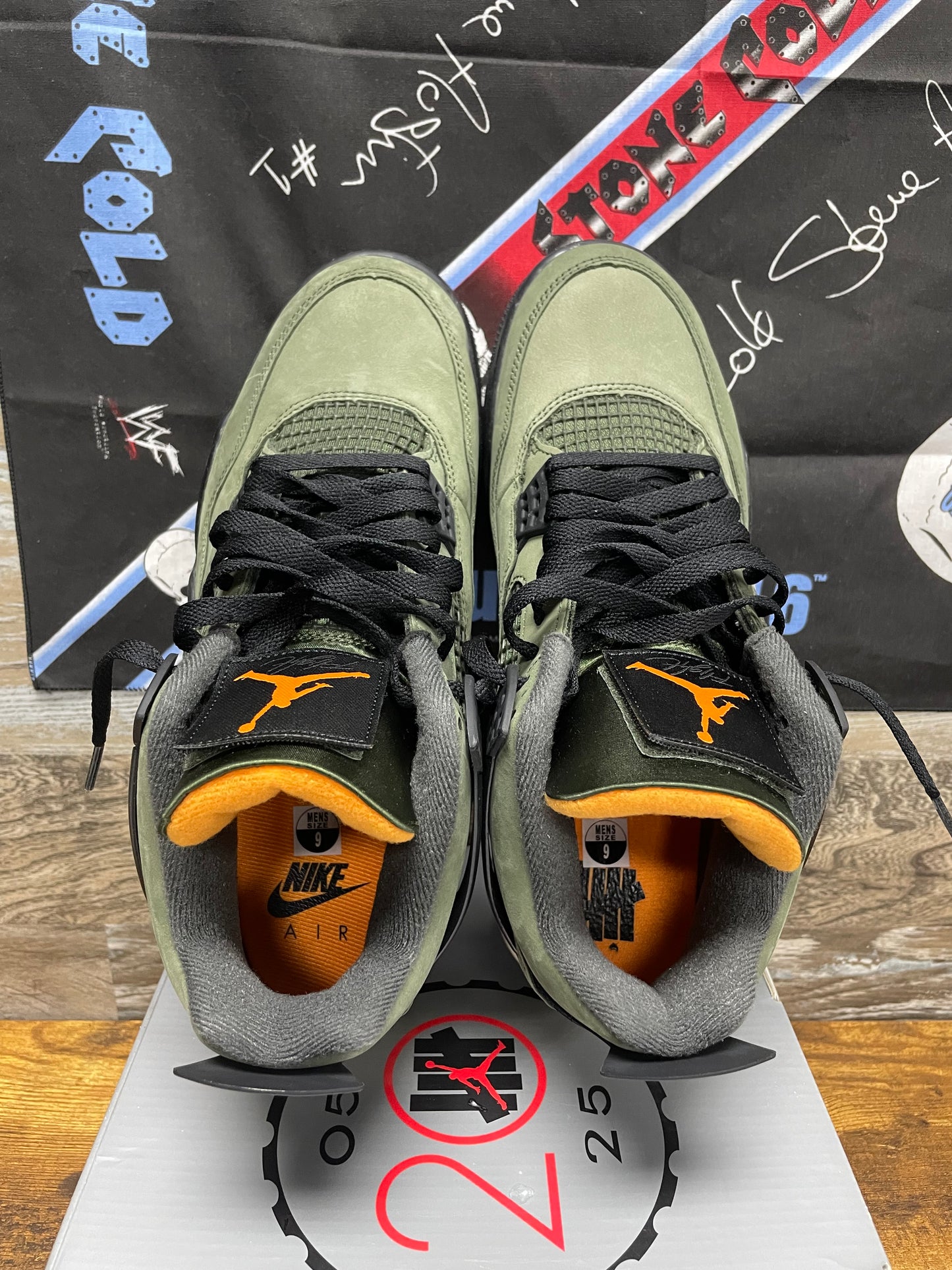 9 - Jordan 4 Undefeated Retro