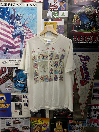 XL - Vtg 1996 ATl Olympic Games tee
